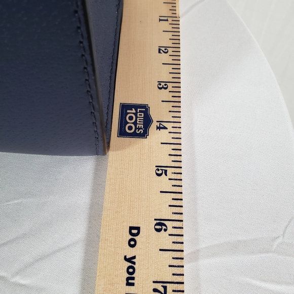 Kate Spade Navy Leather Handbags with Zipper Closure - Picture 7 of 8